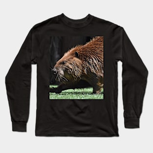 North American Beaver Long Sleeve T-Shirt